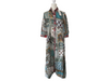 Anjuna Collection Licia Azzurra Blue Floral Maxi Shirt Dress